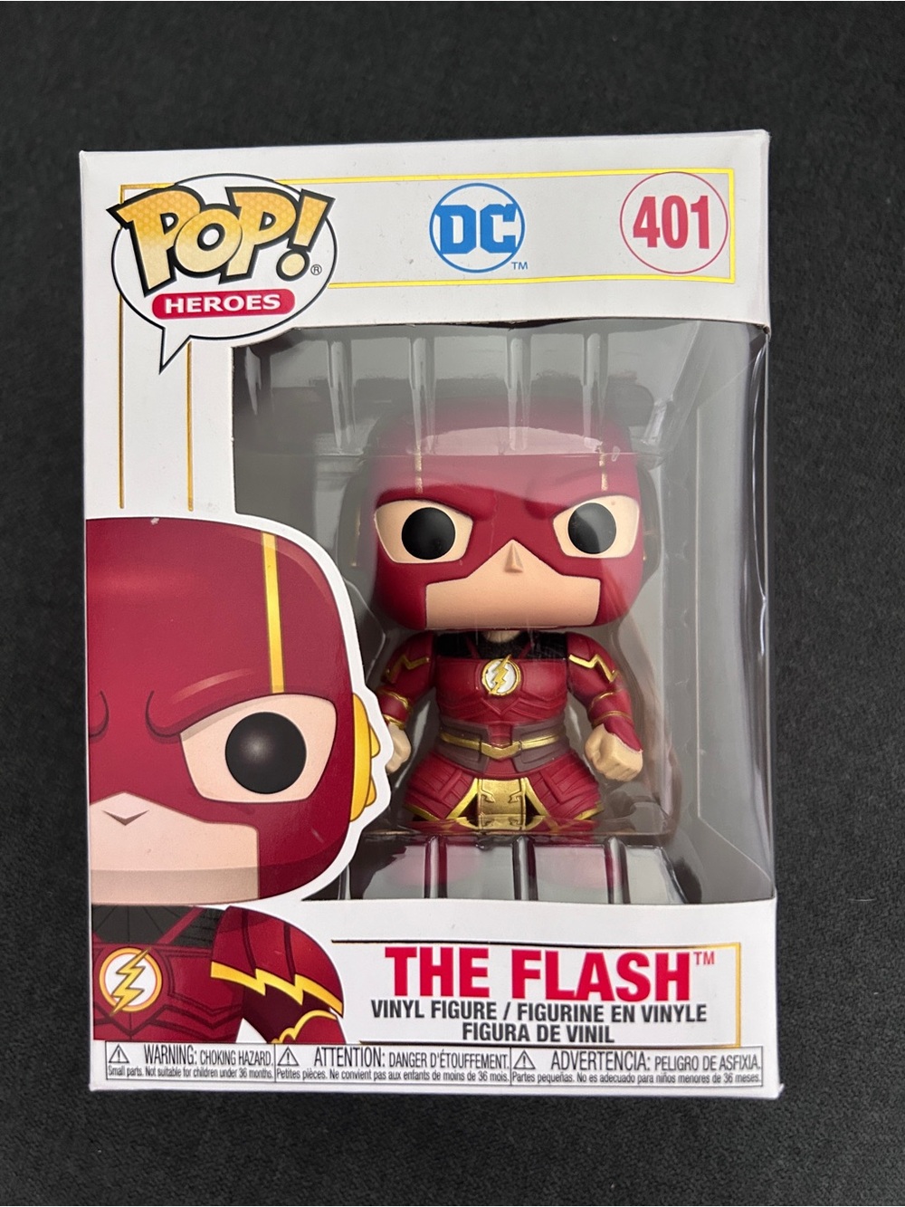 Funko Pop! Heroes The Flash - Red & Gold Trim